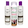kit shampoo condicionador e Creme nutritive Coco tampa roxa