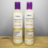 kit shampoo e condicionador nutritive manga tampa roxa com funco