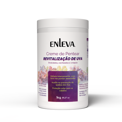 revitalizao de uva creme de pentear 1kg