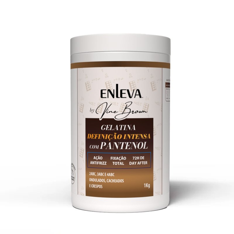 Gelatina Enleva Definio Intensa Com Pantenol By Vini Brown 1kg novo